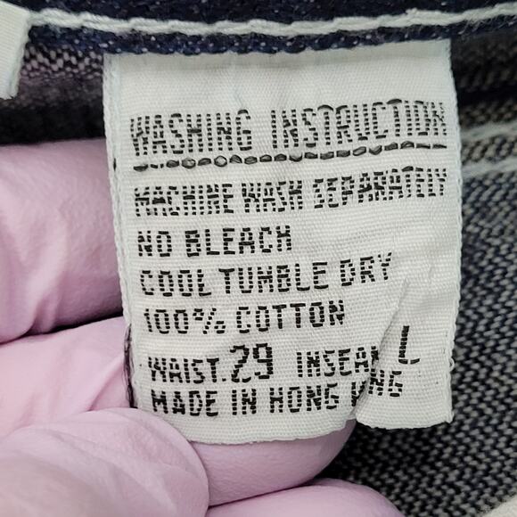 Vintage 90s GAP Straight Jeans Womens 4 28x30 Blue - Picture 4 of 16